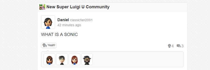 Illustration for article titled Luigi's Miiverse Community Has Become A Shitposter's Paradise In 2016